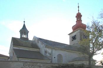 Kostel sv. Markéty v Křeseticích u Kutné Hory. (© Pavel Vítek 10/2022)