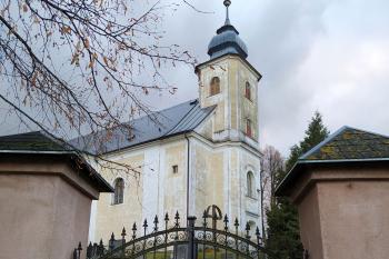 Dolní Václavov-kostel (© Eva Kašlíková  11/2021)