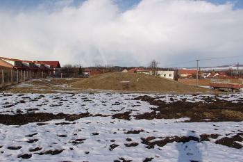 Pohled od jihu na tvrziště (stav v roce 2006) ( © Roman Řezáč 05/2006)