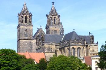 Katedrála sv. Mořice a sv. Kateřiny v německém Magdeburgu. (© Pavel Vítek 06/2001)