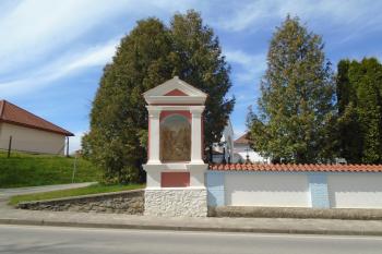 výklenková kaple se sv. Veronikou - XX. zastavení (© Jaroslav Špiroch  05/2023)