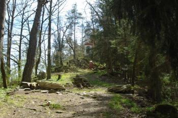 celkový pohled na Olivetskou horu - VI. zastavení (© Jaroslav Špiroch  05/2023)