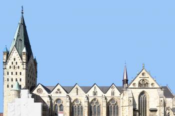 Katedrála sv. Marie, sv. Libora a sv. Kiliána v Německém  Paderbornu. (© Pavel Vítek 06/2001)
