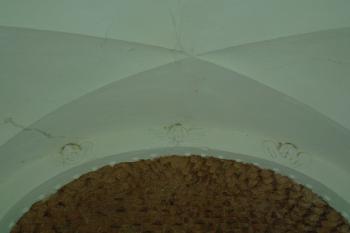 XIV. zastavení - klenba interiéru kaple Božího hrobu (© Jaroslav Špiroch  05/2023)