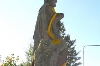 Ssocha sv. Prokopa ve Cvikově v okrese Česká Lípa. (© Pavel Vítek 09/2022)
