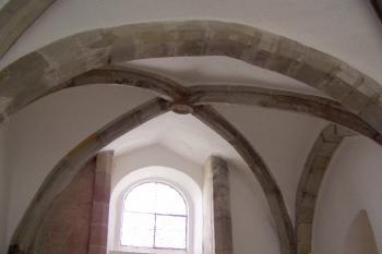 klenba v křticí kapli (© Karel Husák 07/2005)