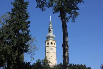 nově opravená věž (© Luděk Vláčil, 10/2014)