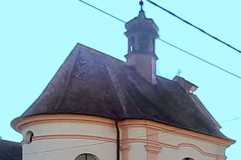Kaple sv. Floriána v obci Tři dvory, místní část města Litovel. (© Pavel Vítek 09/2022)