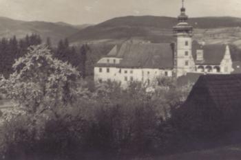 Velké Losiny - historická pohlednice z poč.20.století (soukr.sbírka IvoR) ( © anon.)