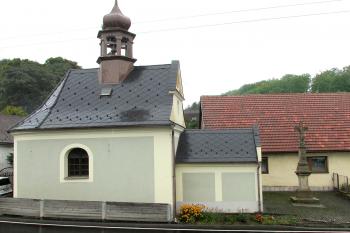 Kaple sv. Víta v obci Pohledy u Svitav. (© Pavel Vítek 09/2022)