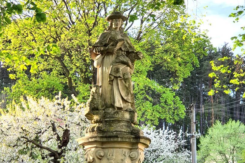 socha sv. Vendelína socha sv. Vendelína