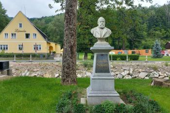 Emanuel Schroth - zakladatel lázní (© Ivo Rozehnal  08/2026)