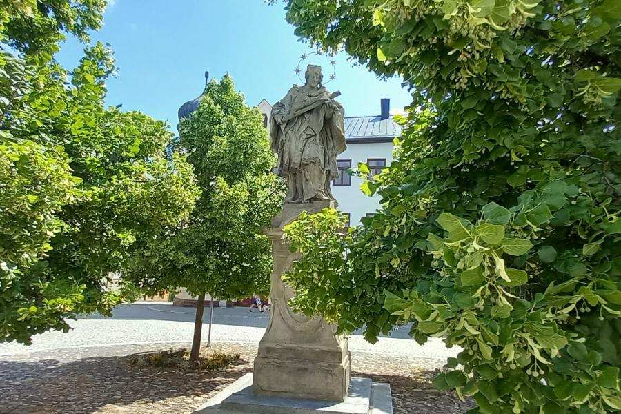 socha sv. Jana Nepomuckého