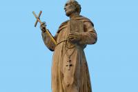 socha sv. Františka z Assisi