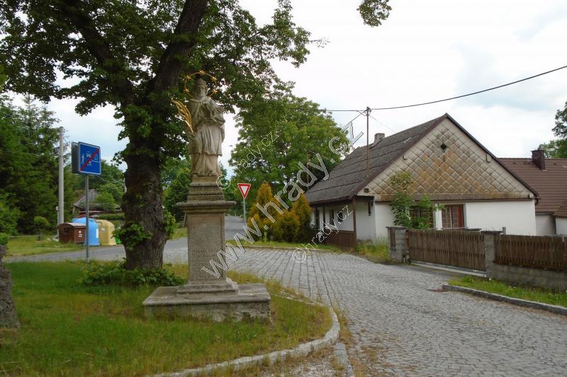 socha sv. Jana Nepomuckého socha sv. Jana Nepomuckého