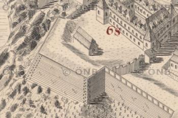 barokní podoba purkrabství (J. D. Huber, 1769)