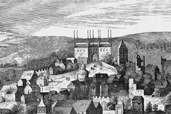 Špička na  výřezu Sadelerova prospektu, 1606 (Philip van den Bossche, public domain)