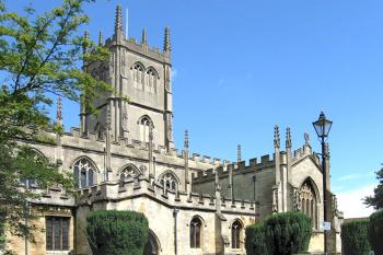 Kostel Sint Marys ve městě Melton Mowbray v Anglii. (© Pavel Vítek 09/2010)