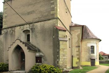 Kostel sv. Jakuba Většího v Českých Heřmanicích u Vysokého Mýta.  (© Pavel Vítek  09/2023)