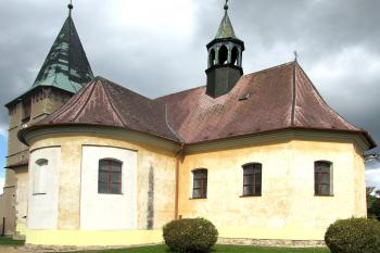 Kostel sv. Jakuba Většího v Českých Heřmanicích u Vysokého Mýta.  (© Pavel Vítek  09/2023)