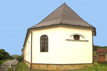 Kostel církve českobratrské evangelické ve Sloupnici v okrese Svitavy (© Pavel Vítek 09/2023)