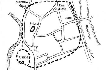  (© https://medievalheritage.eu/en/main-page/heritage/wales/monmouth-castle/)