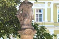 socha sv. Vavřince