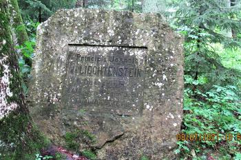 Liechtensteinský kámen (© Petr Theuer 07/2021)