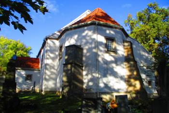 Kostel sv. Václava se zvonicí (Habřina) (© Boris Jelínek 11/2023)