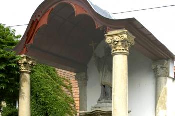 Kapička sv. Jana Nepomuckého ve Sloupnici. (© Pavel Vítek  09/2023)