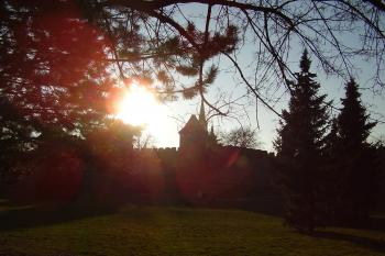 sluníčko na opevnění  v Nymburce (nebo v Nymburku?) (© Rodochrozit, 02/2007)