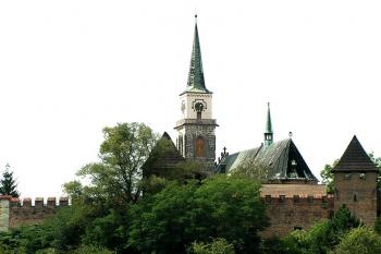 Chrám sv. Jiljí, věž sloužila jako městská hláska ( © Petr Turyna 08/2005)