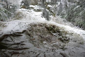 zříceniny hradu Koberštejn (© Vlastislav Mareček, 11/2016)