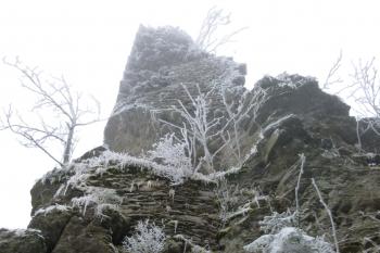 zříceniny hradu Koberštejn (© Vlastislav Mareček, 11/2016)