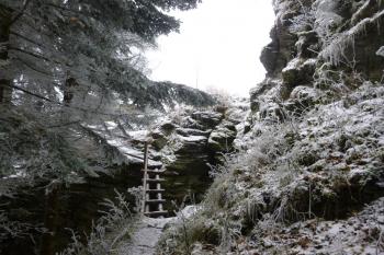 zříceniny hradu Koberštejn (© Vlastislav Mareček, 11/2016)