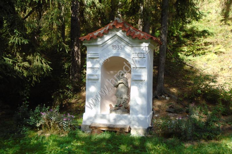 výklenková kaple sv. Jana Nepomuckého