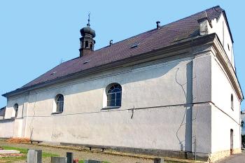 Kostel sv. Mikuláše ve Sloupnici. (© Pavel Vítek  09/2023)