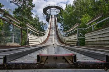 rozhledna na skokanském můstku (© Jirnem  07/2020)