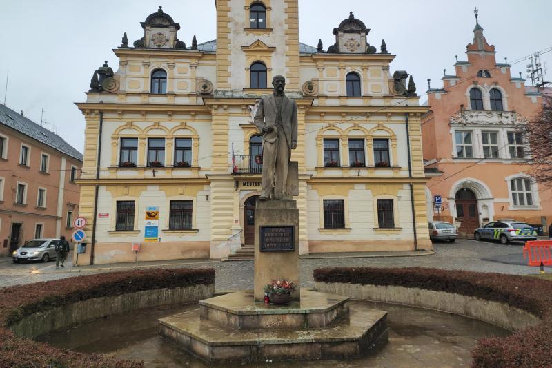 socha prezidenta T. G. Masaryka socha prezidenta T. G. Masaryka