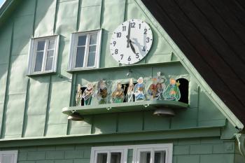 Orloj v České Kamenici (© Petr Tomášek  04/2024)