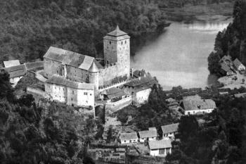 Letecký pohled (Státní hrady a zámky (Orbis 1953))
