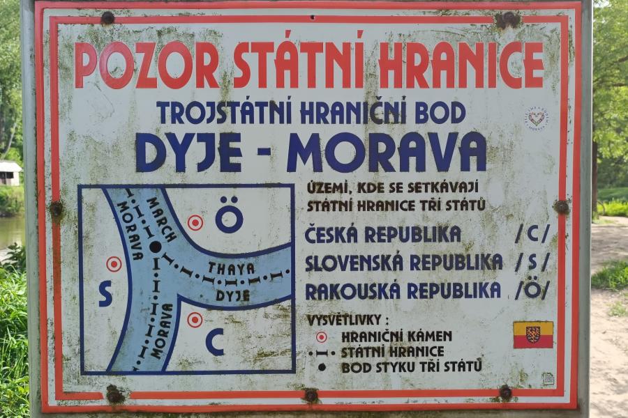 Trojmezí Česko-Slovensko-Rakousko