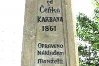 Karbanův pomníček
