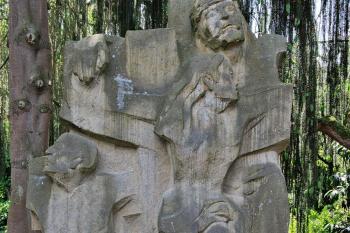 Ježíšova smrt v Meditační zahradě (© Jirnem  06/2023)