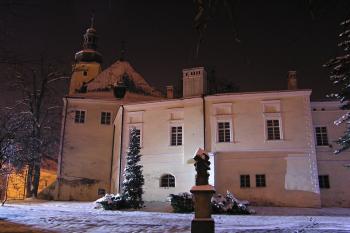 pohled na vnitřní zámek ze zámeckého parku ( © Jan P. Štěpánek 01/2010)