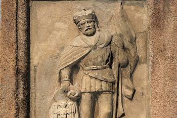 K říž v obci Borová, místní části Českých Heřmanic v okrese Ústí nad Orlicí. (© Pavel Vítek 09/2023)