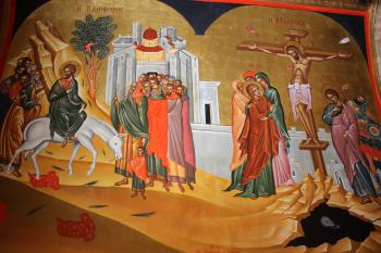 „Vjezd do Jeruzaléma“a „Ukřižování“ (© Luděk Vláčil  07/2024)