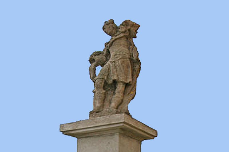 socha sv. Floriána socha sv. Floriána