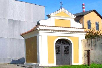 Kaple Nejsvětější Trojice ve městě Štětí v okrese Litomřice. (© Pavel Vítek  08/2024)
