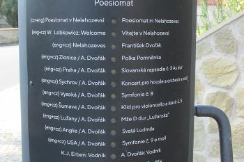 Poeziomat v Nelahozevsi. (© Pavel Vítek  09/2024)